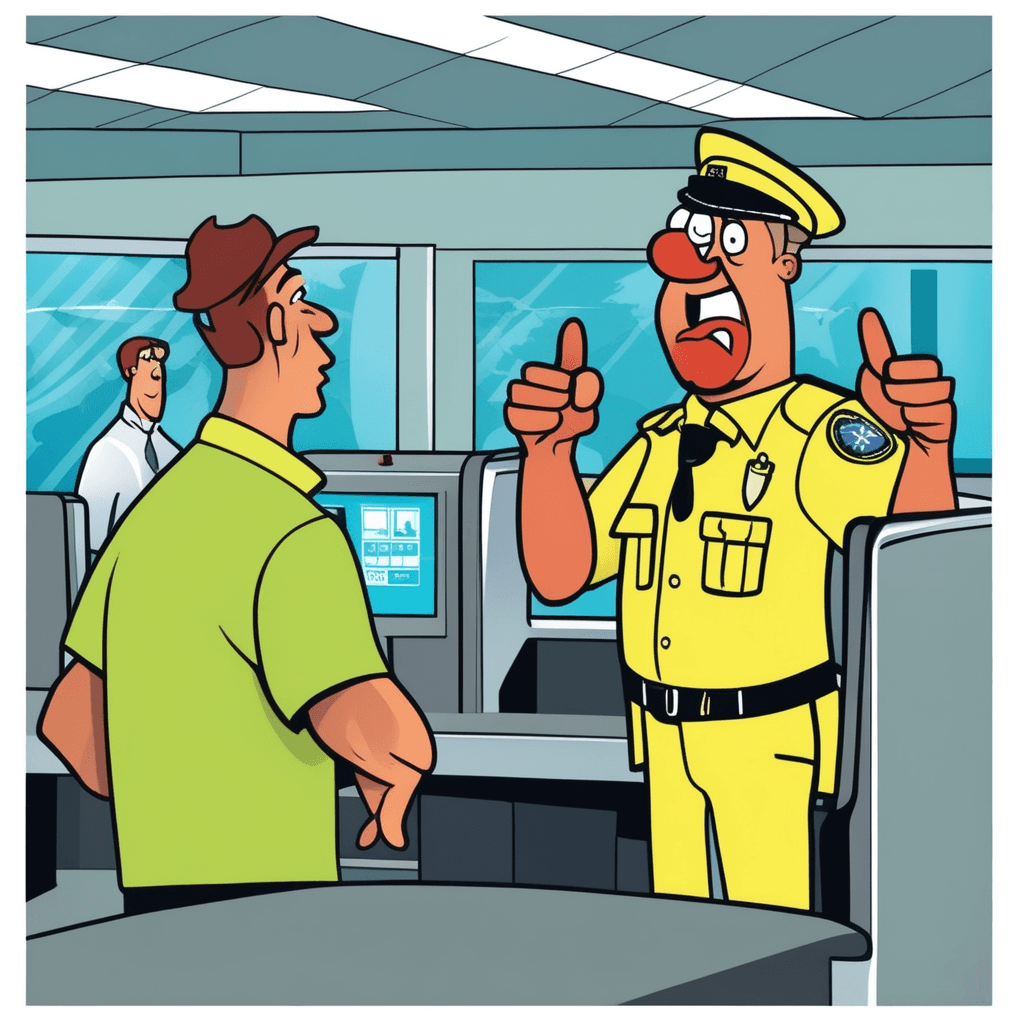 Suspicious appearance means no clearance!