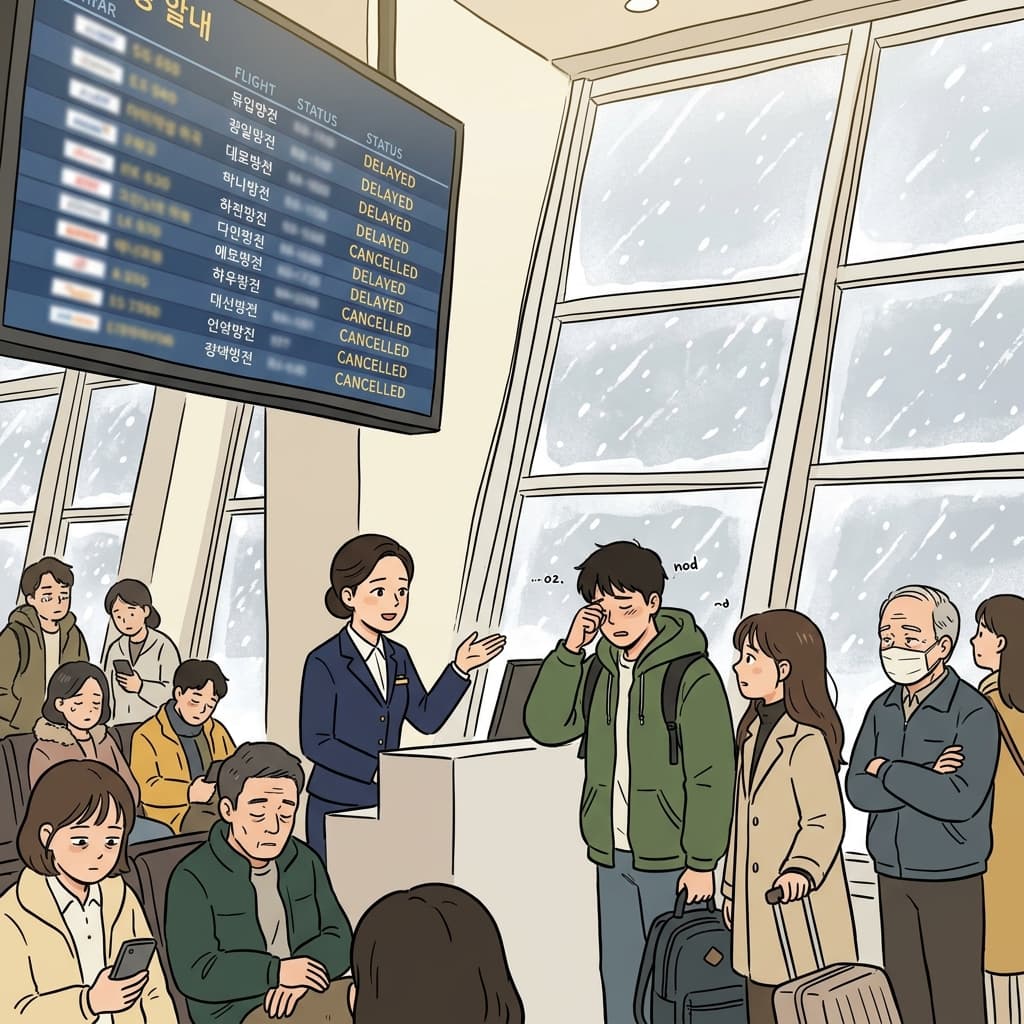 The delay was frustrating — but still acceptable under the circumstances.
