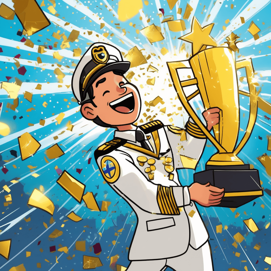Ace collides with awards — that's an accolade!