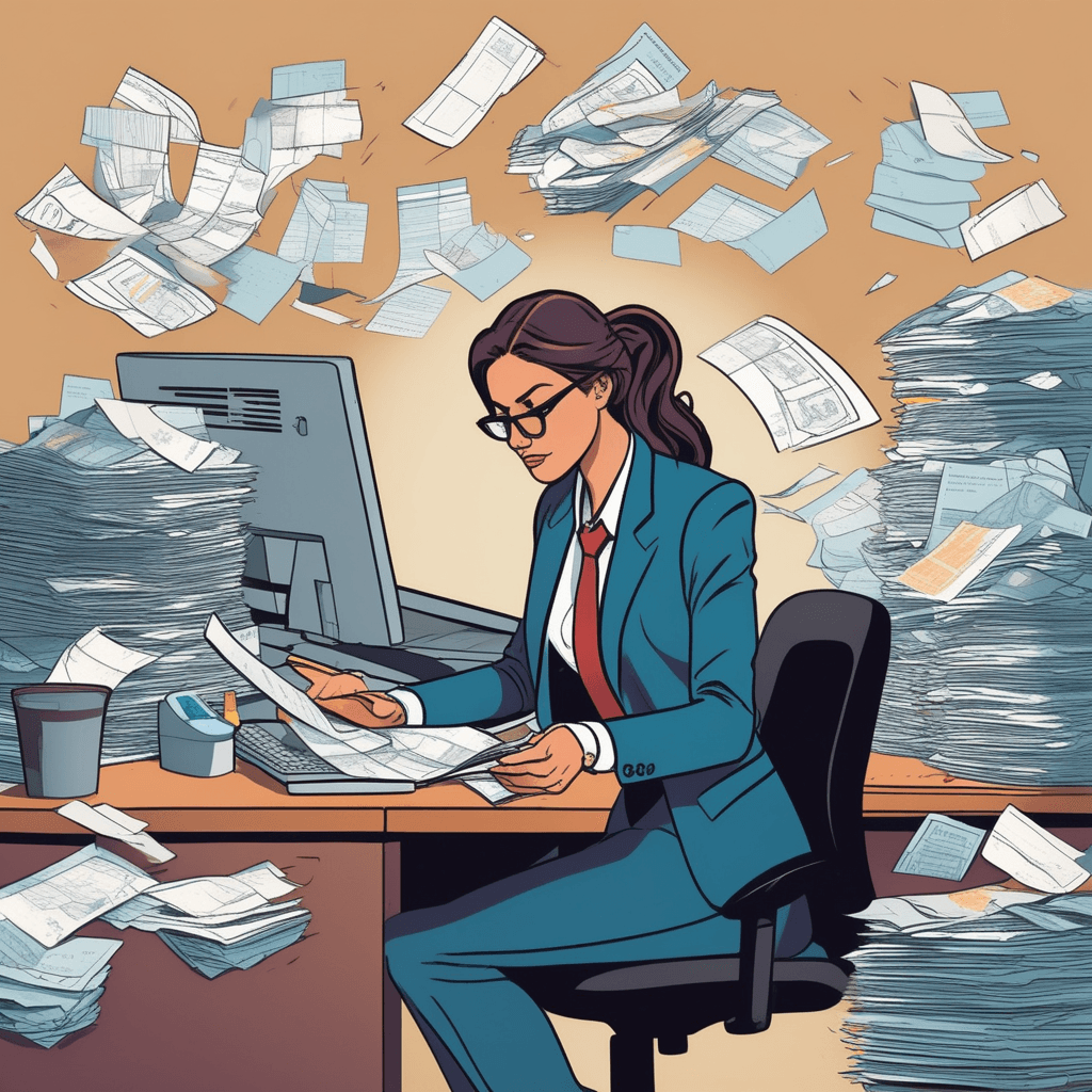 Managing financial records and calculations