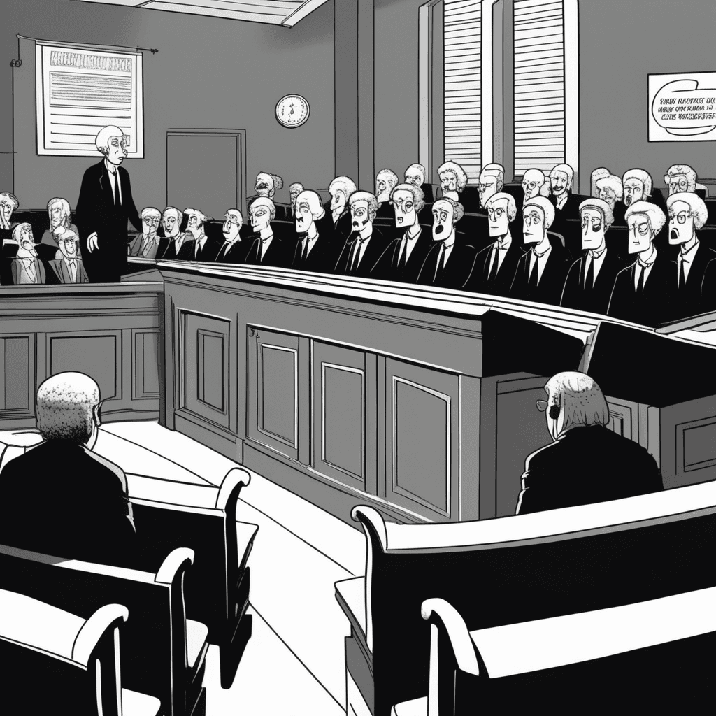 Ad commands jury solemnly - adjure with authority!
