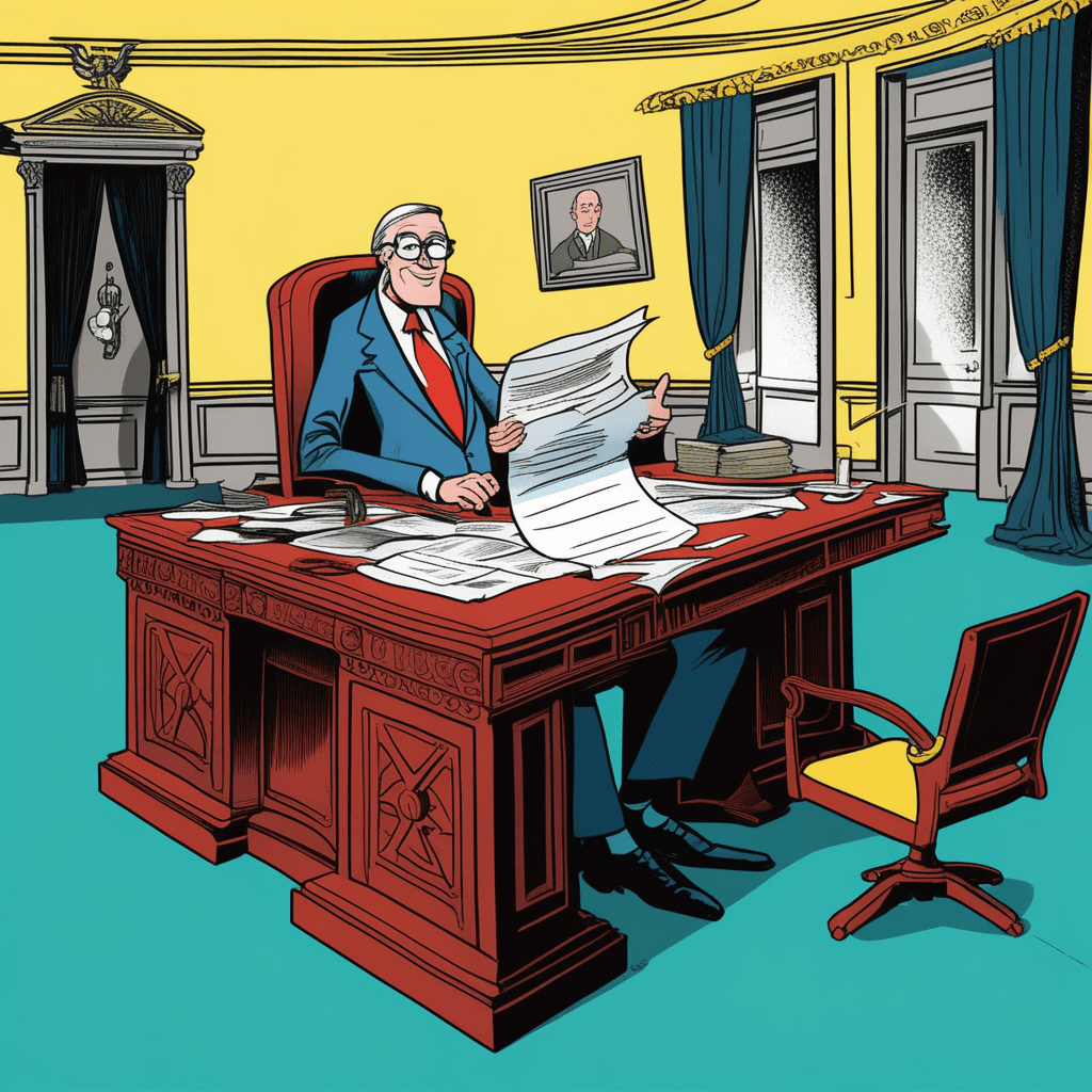 The minister administers justice, but sinister plots lurk behind