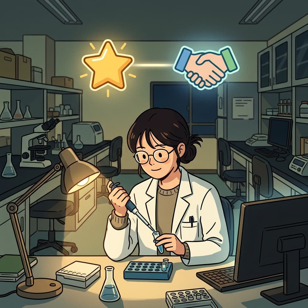 People admired the scientist's dedication for helping create a life-saving treatment.