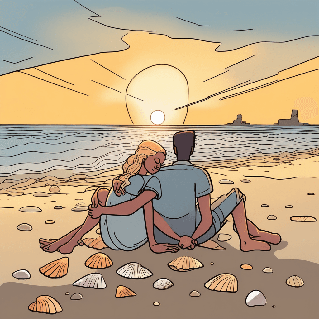 I adore you more by the shore