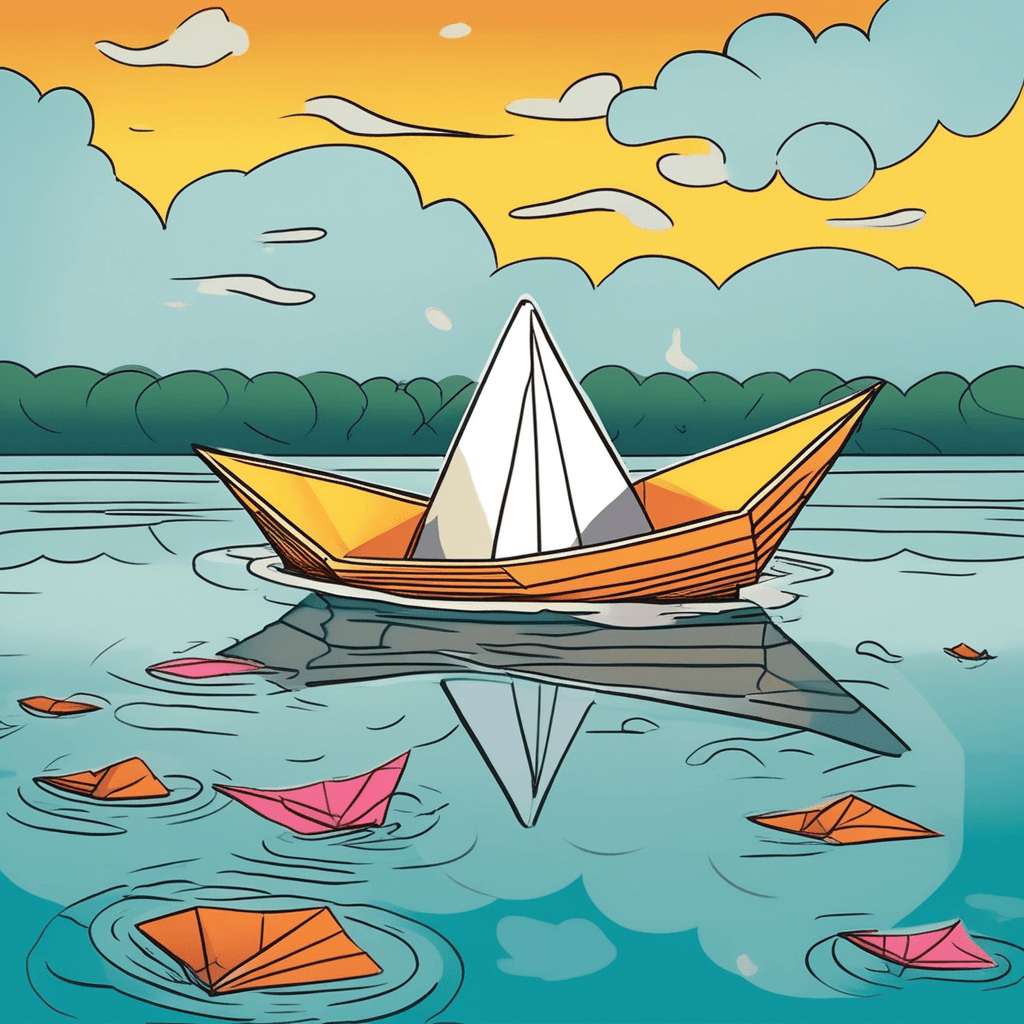 Adrift and slow, then swift winds blow!