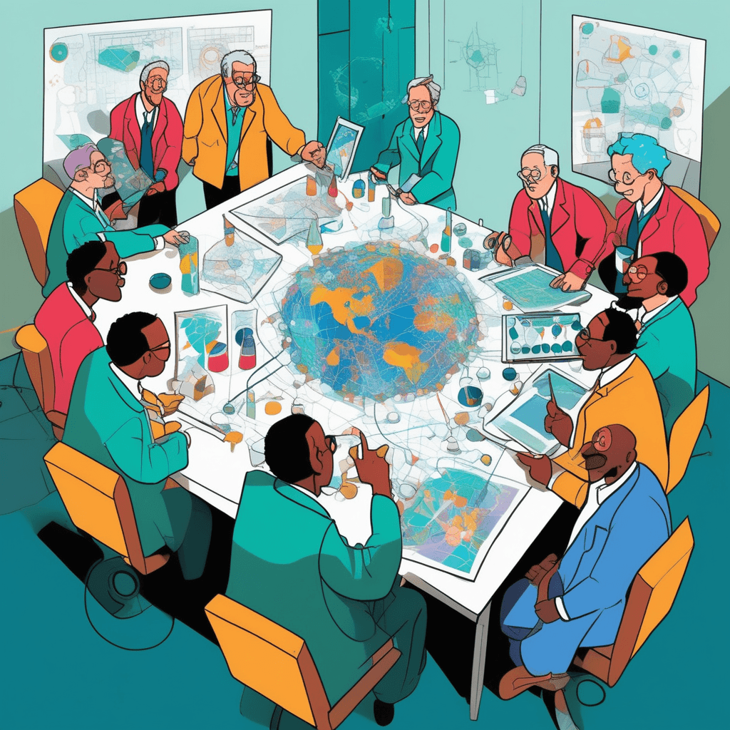 They collaborate to agglomerate ideas, then elaborate!