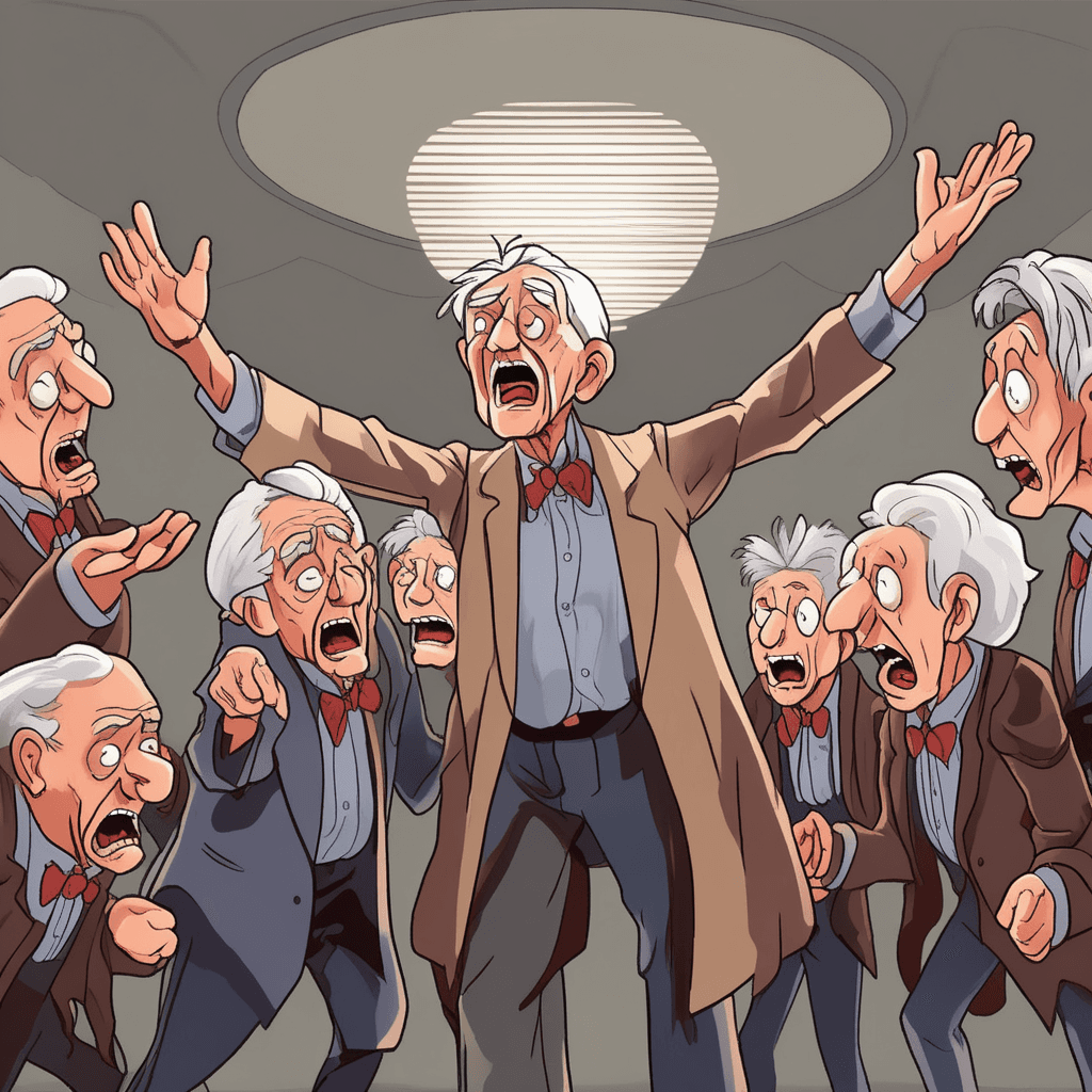 Through aging comes the art of staging raging emotions