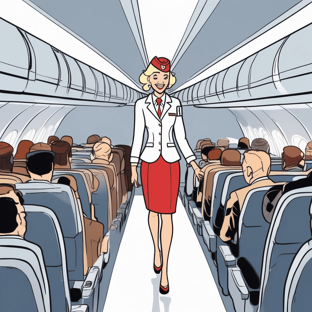 Guide to aisle seat with style and smile!