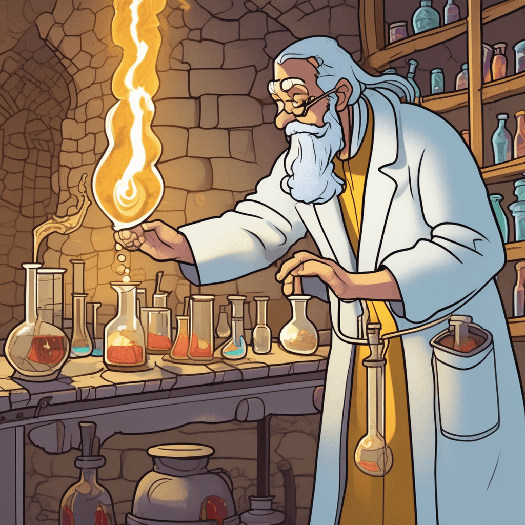 The alchemist teaches the chemist, while the extremist resists