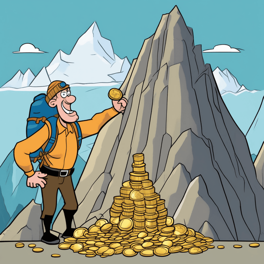 Count the right amount to mount the peak!