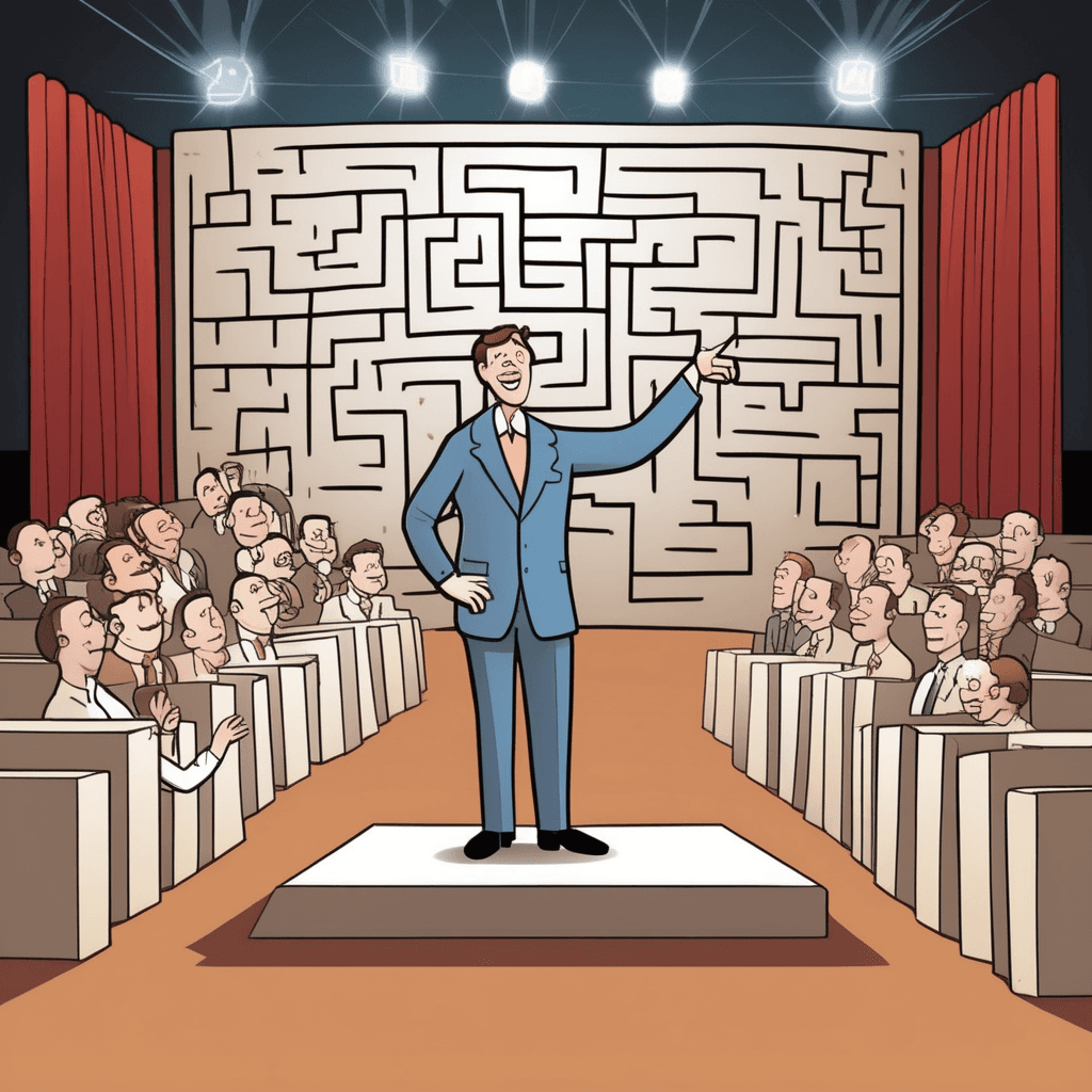 When paths confuse, let laughter help you choose!