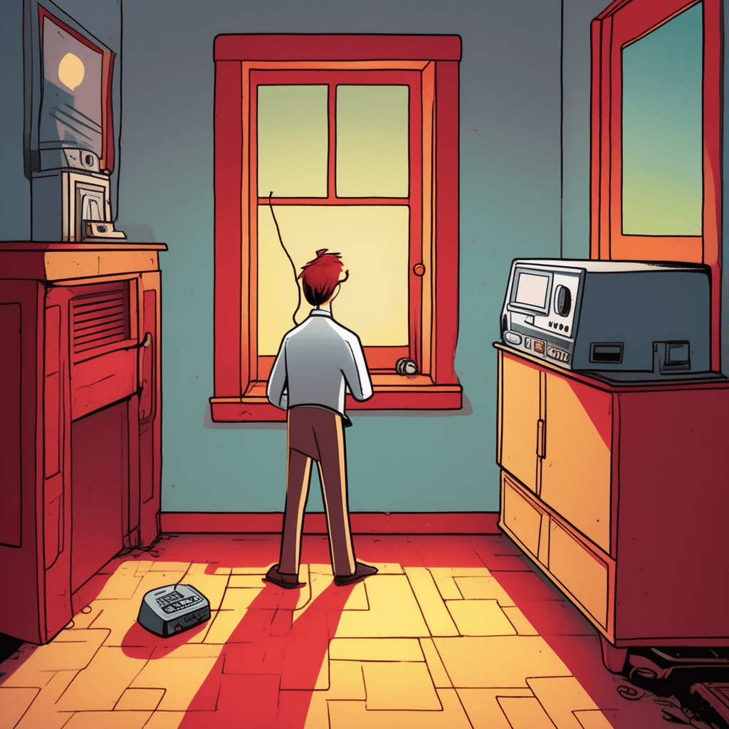 Stop wandering, your answering machine is calling