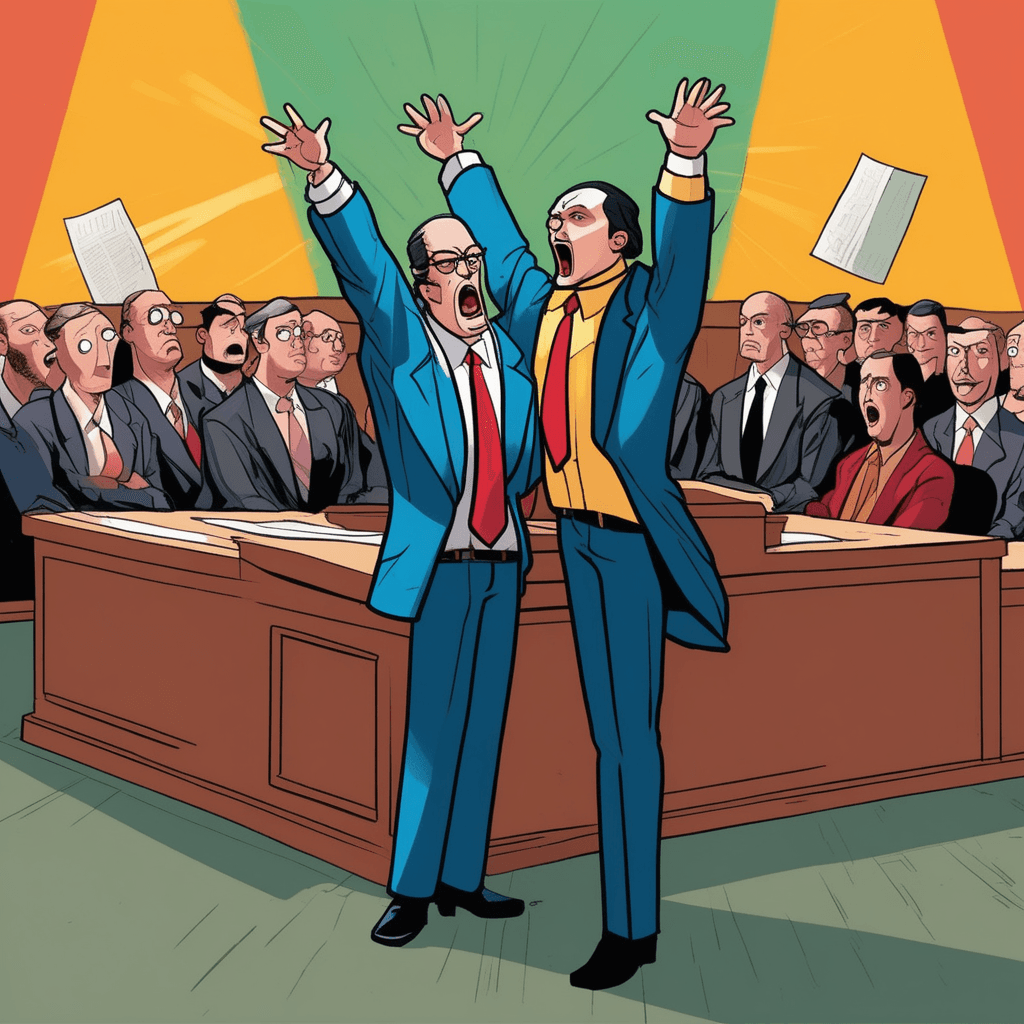 The antagonist faces the protagonist while the evangelist rises!