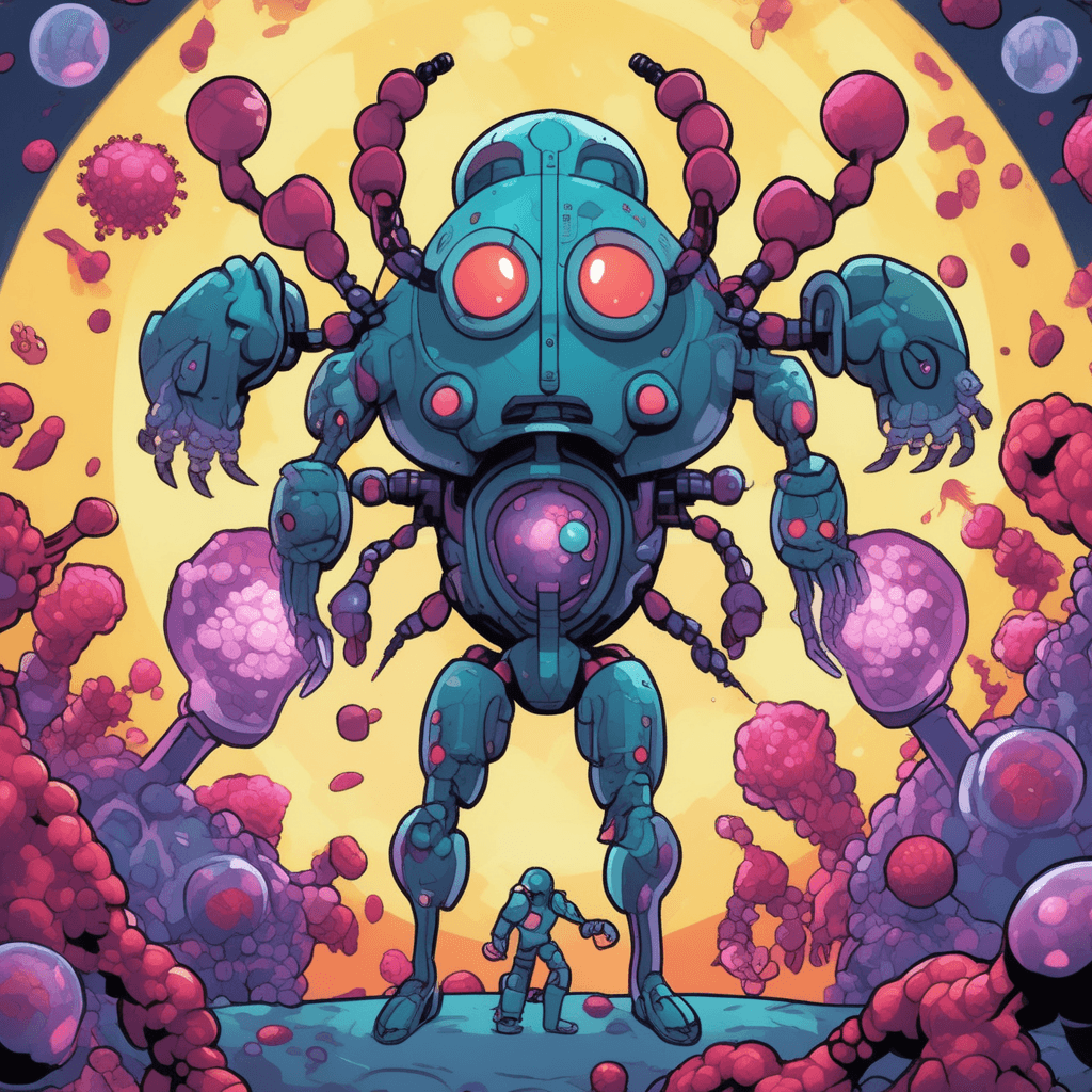The antibody is the spirit of the body's victory over malady — defending with purpose and resolute power