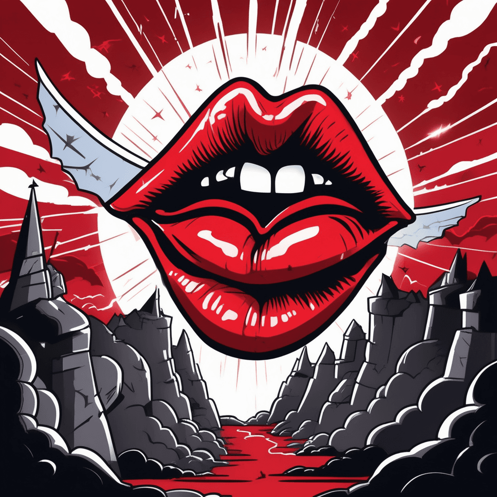 A pocket's lips announce the prophetic apocalypse revelation!