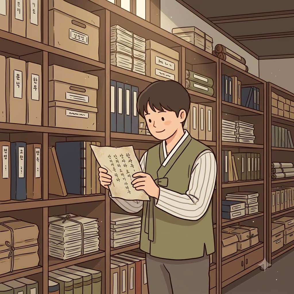 The historian searched the national archives for documents about the country's past.