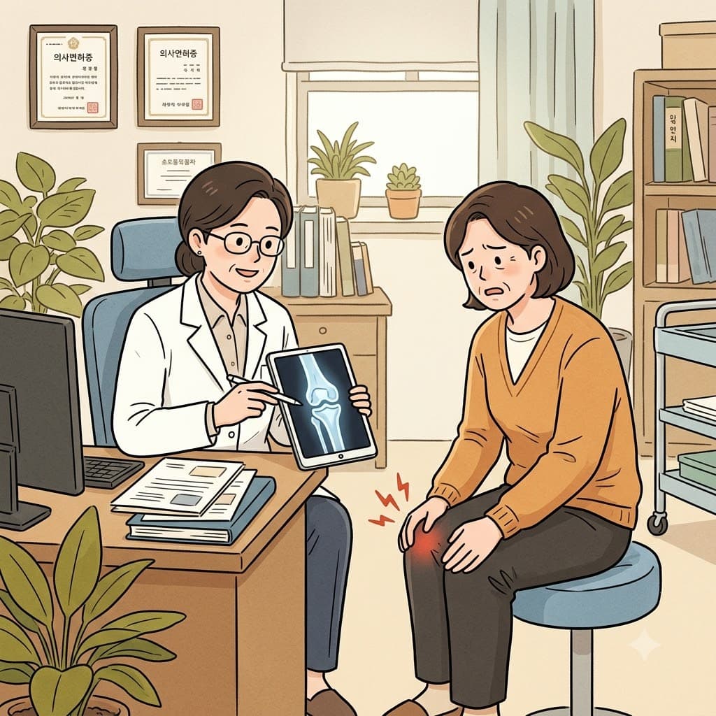 Her arthritis became a painful crisis until the doctor made a diagnosis and started treatment.
