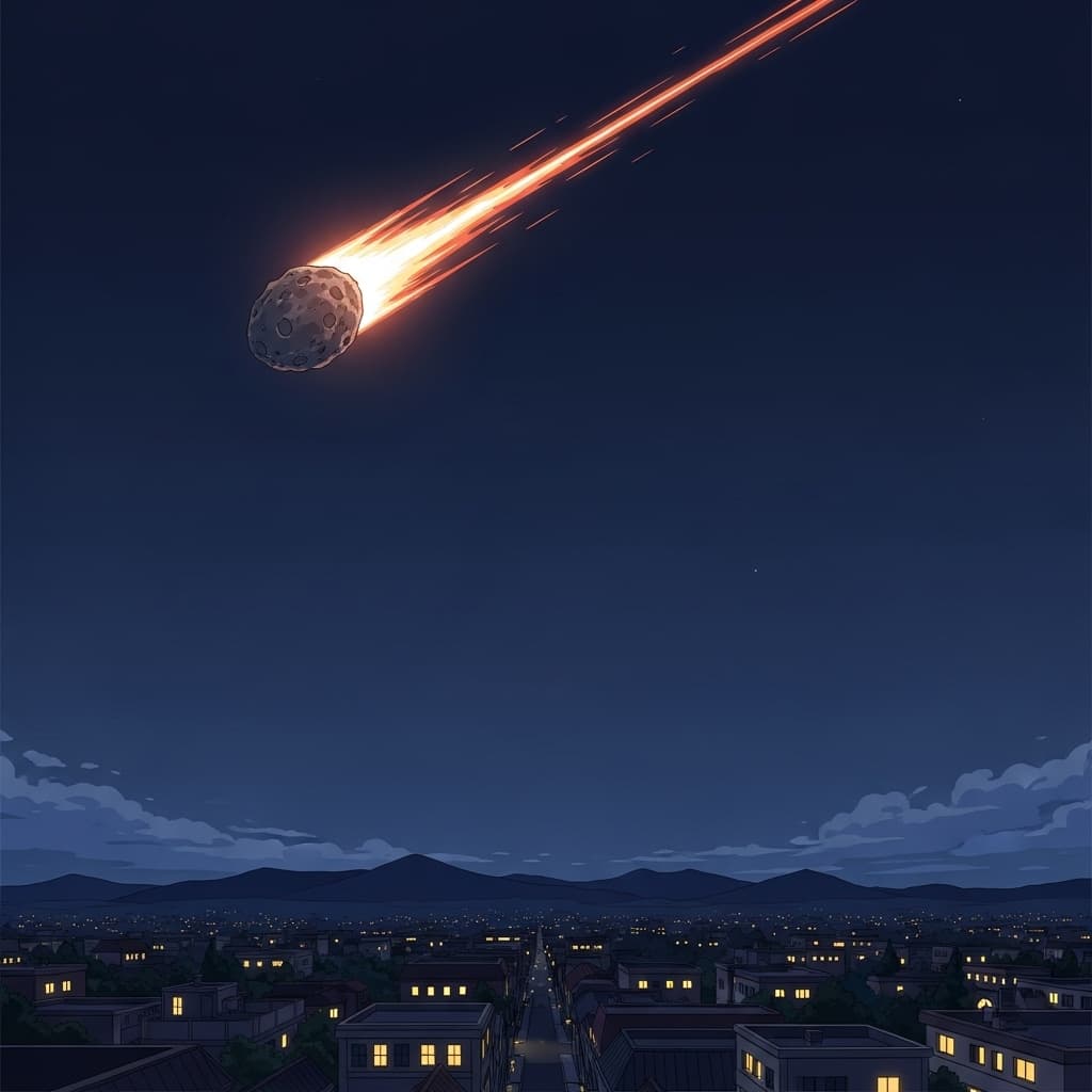 It came from nowhere — a single asteroid changing everything in an instant.