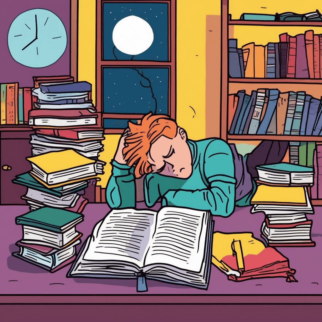 Even at rest, worried about the test - prepared at best!
