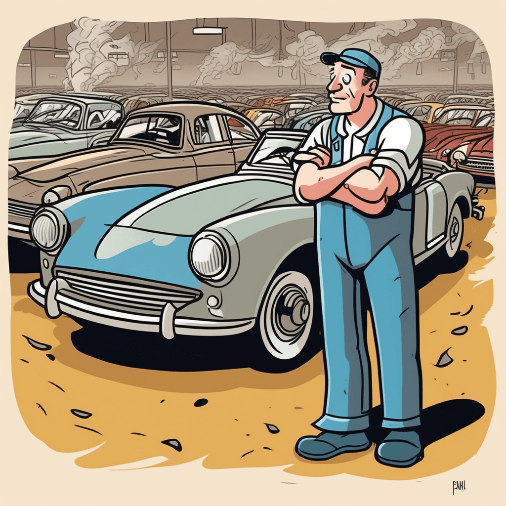 Automotive passion turns emotive, revealing his true motive!