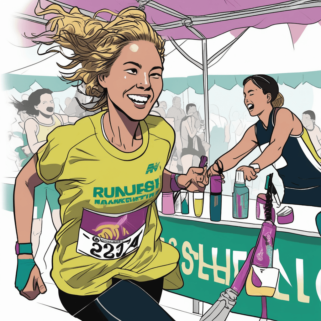 From marathon to salon, still holding the baton!