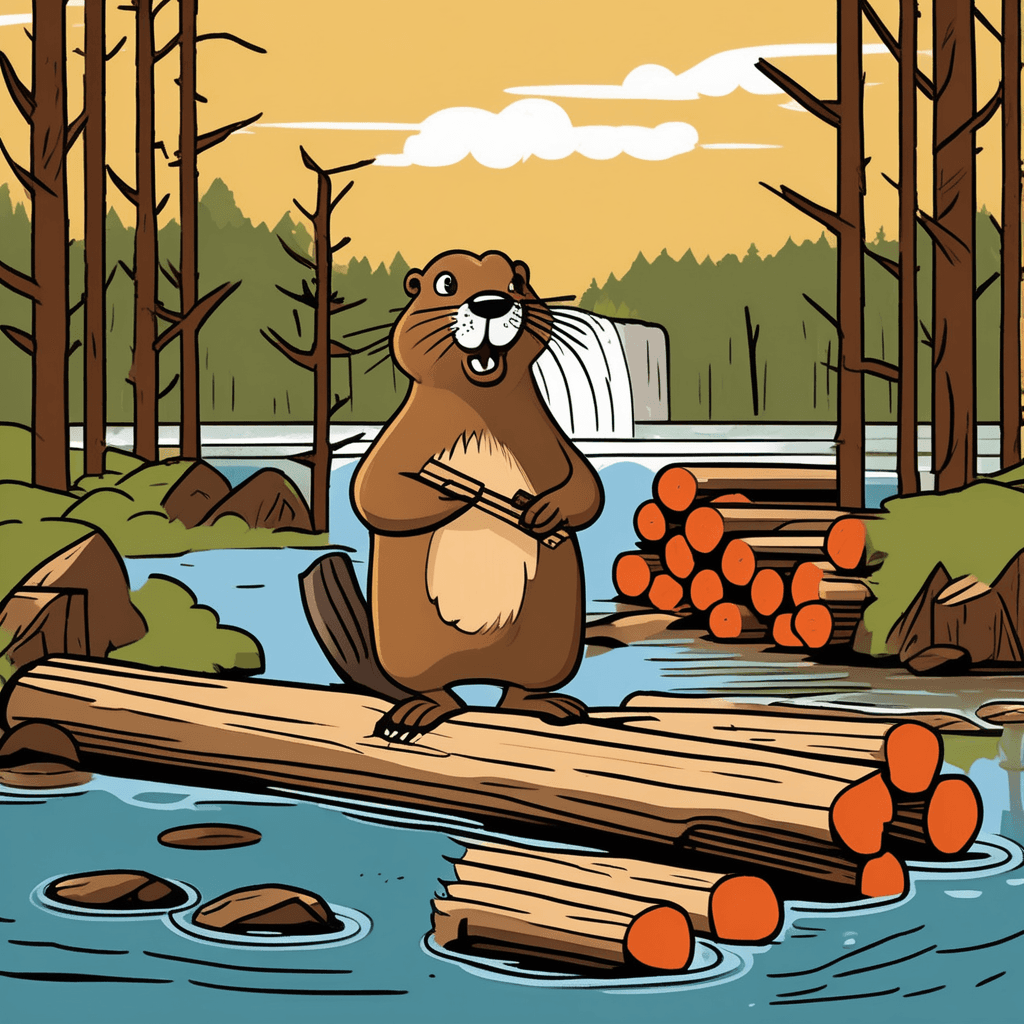 The eager beaver can't wait to achieve!