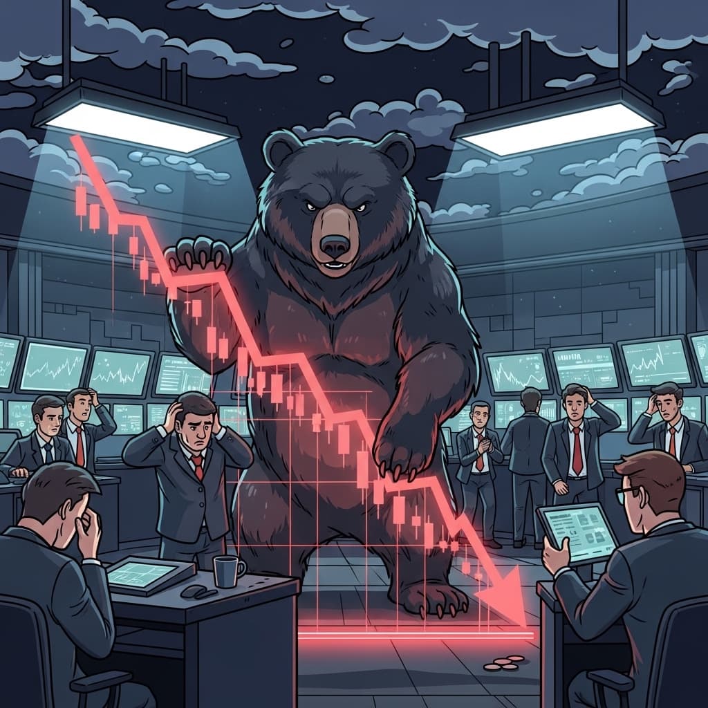 Expecting prices to fall; pessimistic about market performance.