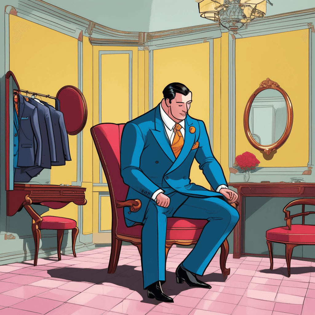 Sitting still makes fitting befitting!