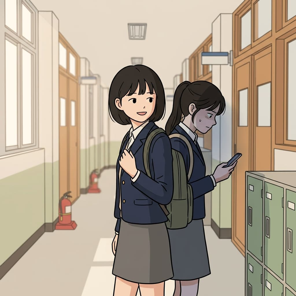 Her closest friend turned out to be a betrayer by secretly sharing private information.