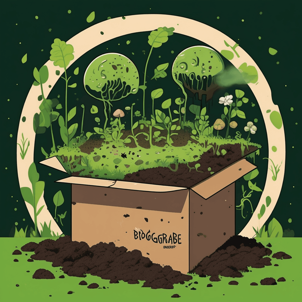 Biodegradable is nature's promise—from decomposition flourish new sustainable life that won't contradict the earth's cycle