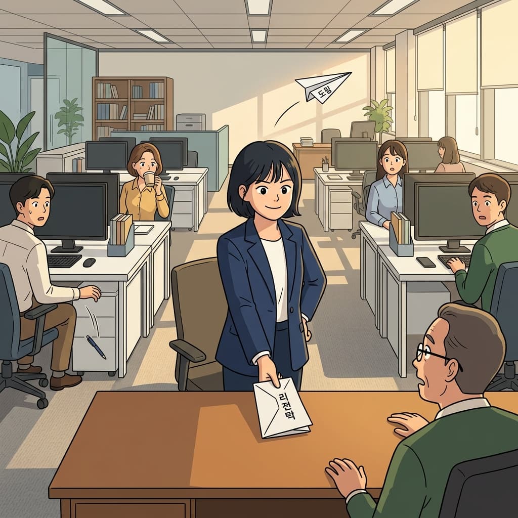 She made a bold move, quitting her job to chase her dream.