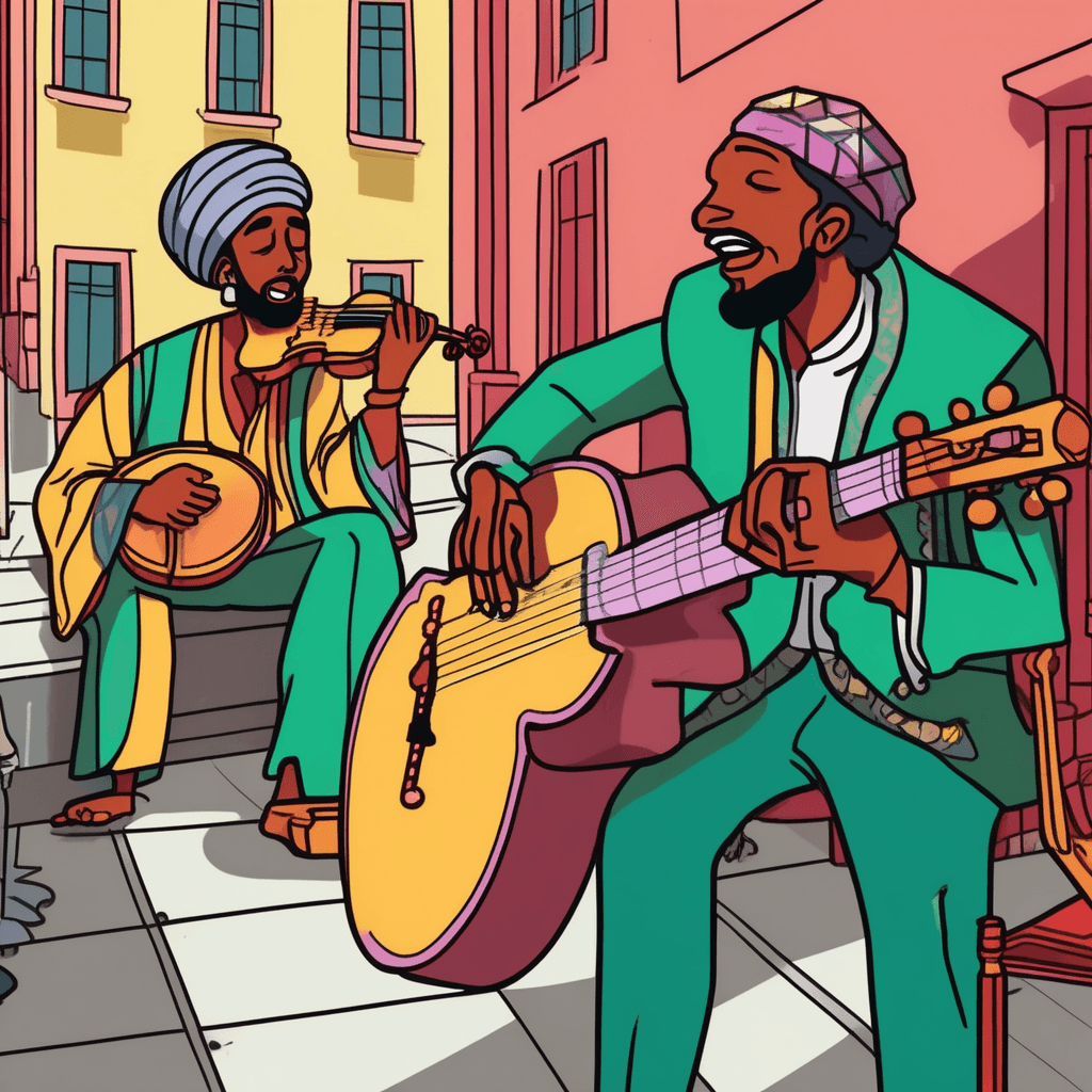 Though boorish to the poor-ish, he melts to Moorish melodies!
