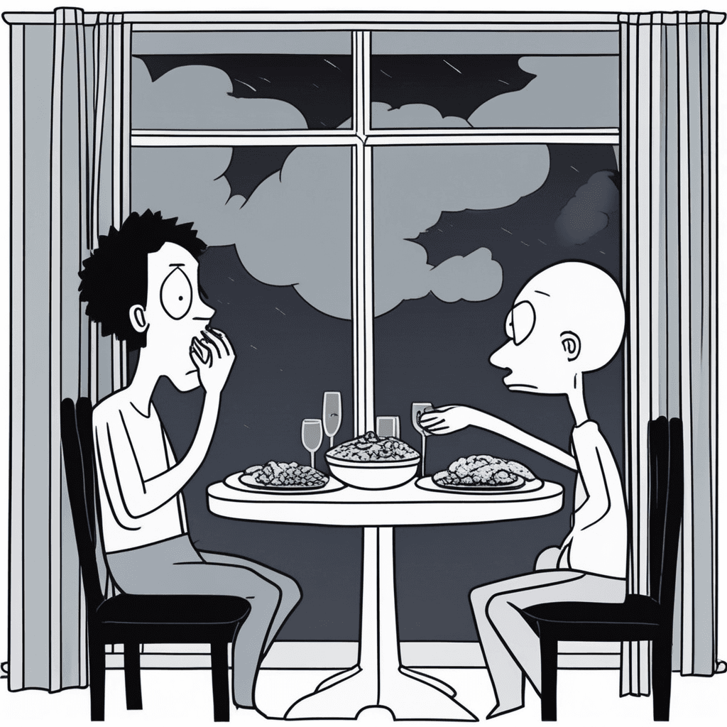 Bad mood kills the taste of food, time to brood