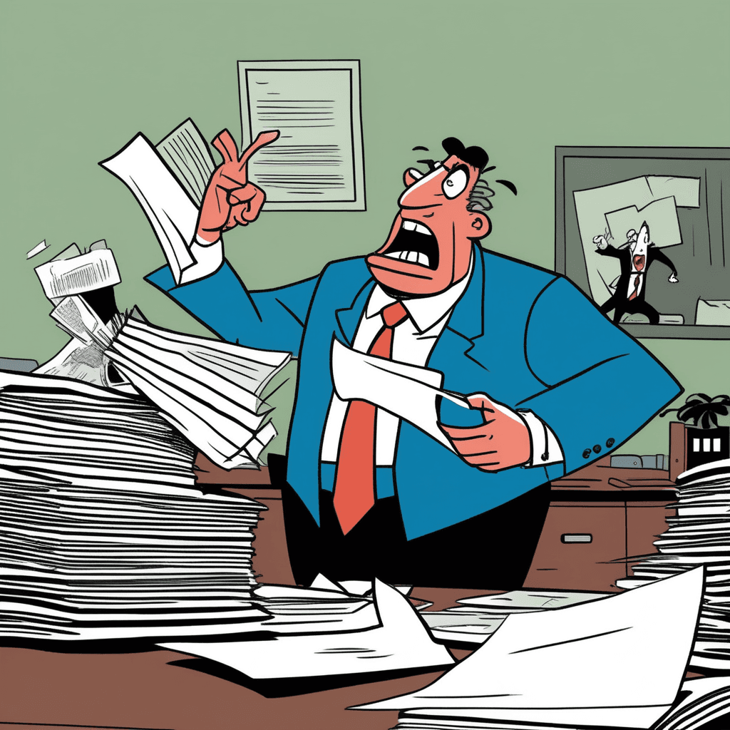 Slamming the desk brusque - asking questions is a risk!