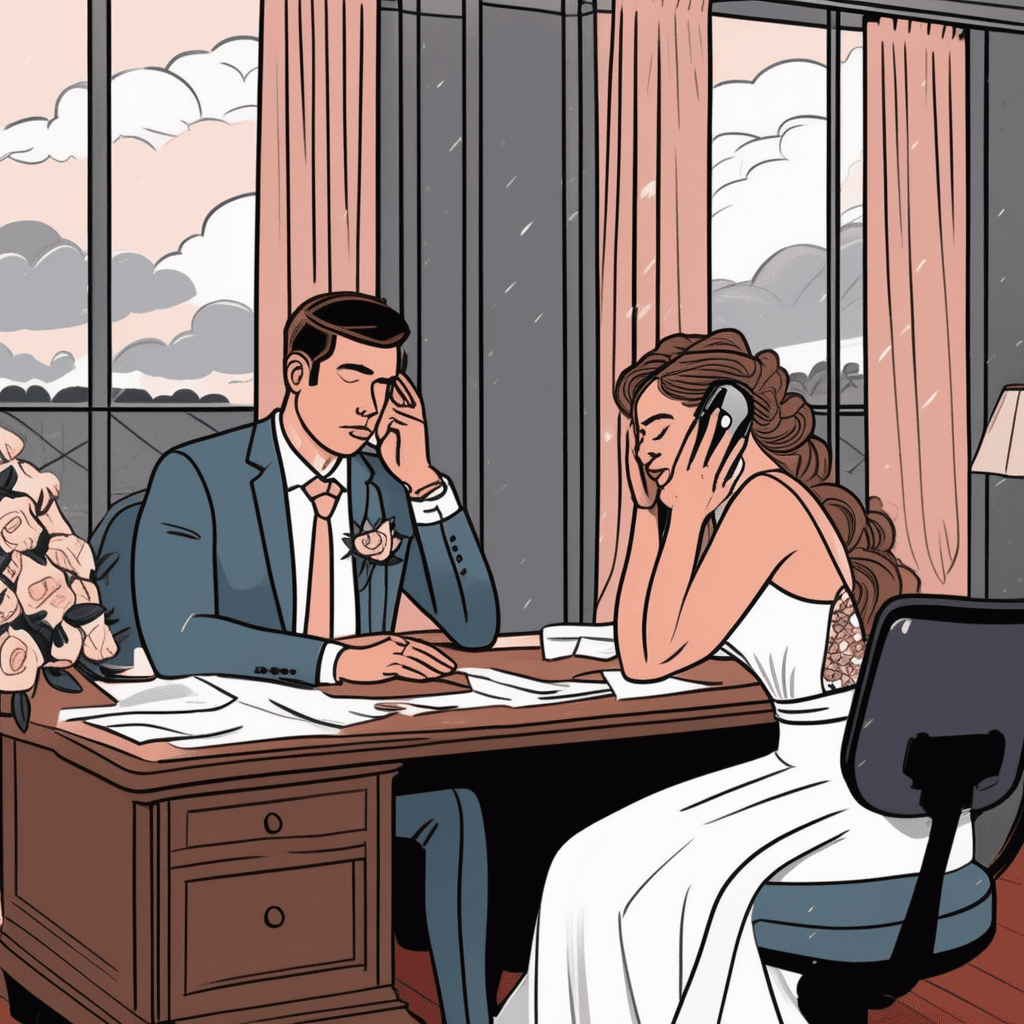 Wedding planner cancels outdoor ceremony due to storm