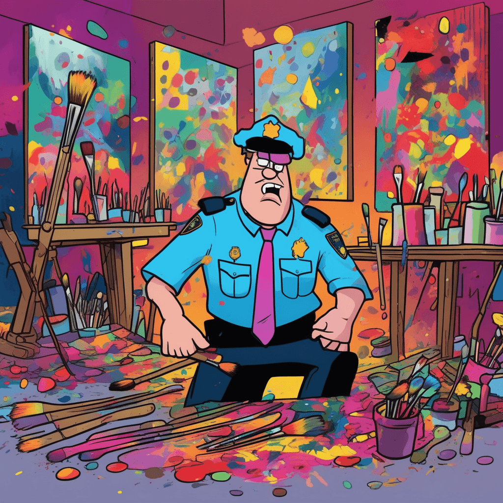 Her caprice puzzles the police, but art finds its release!