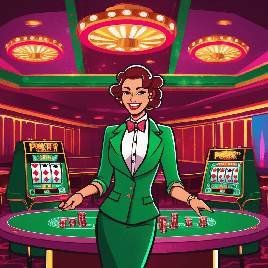 People gambling at gaming tables