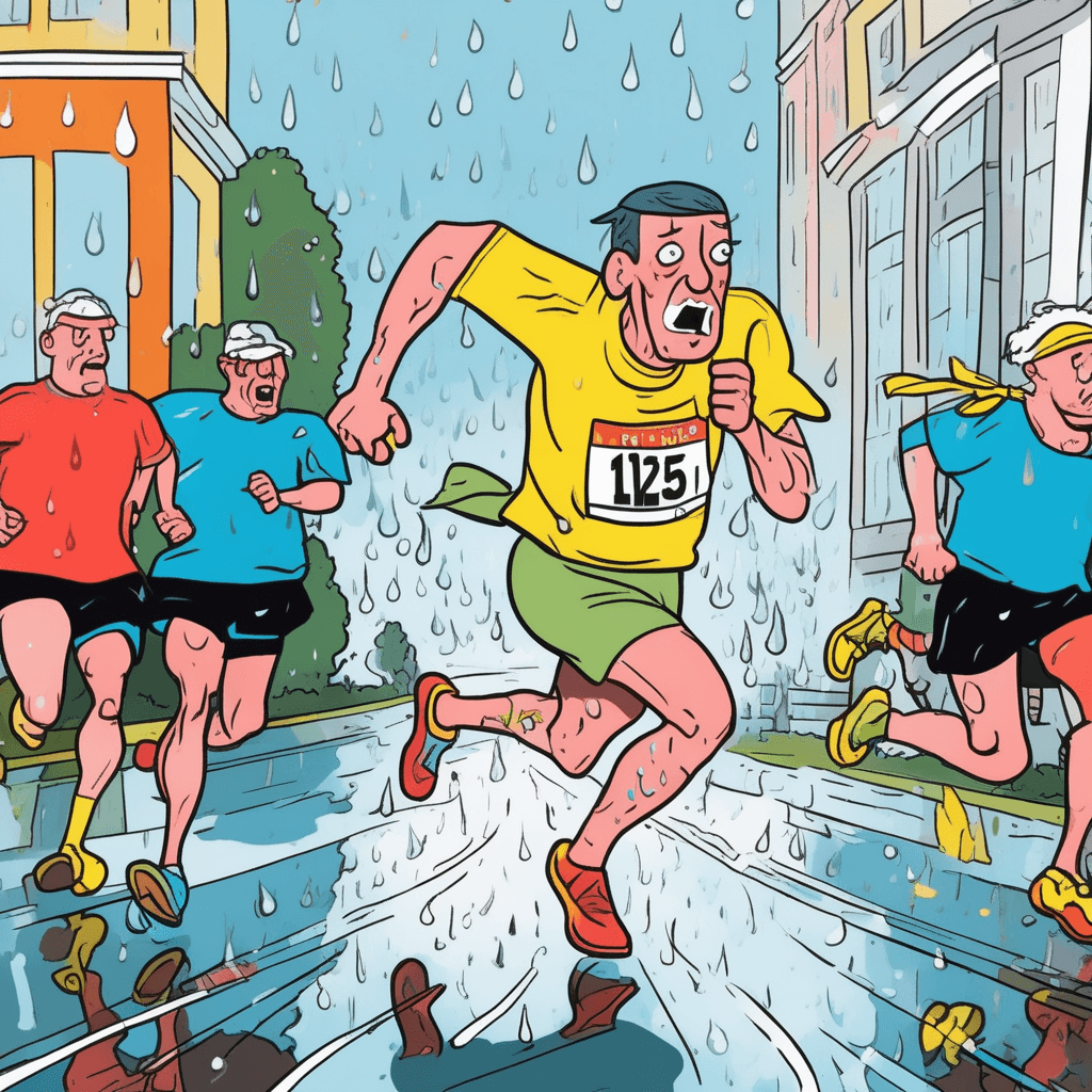He runs ceaselessly and restlessly while we watch breathlessly!