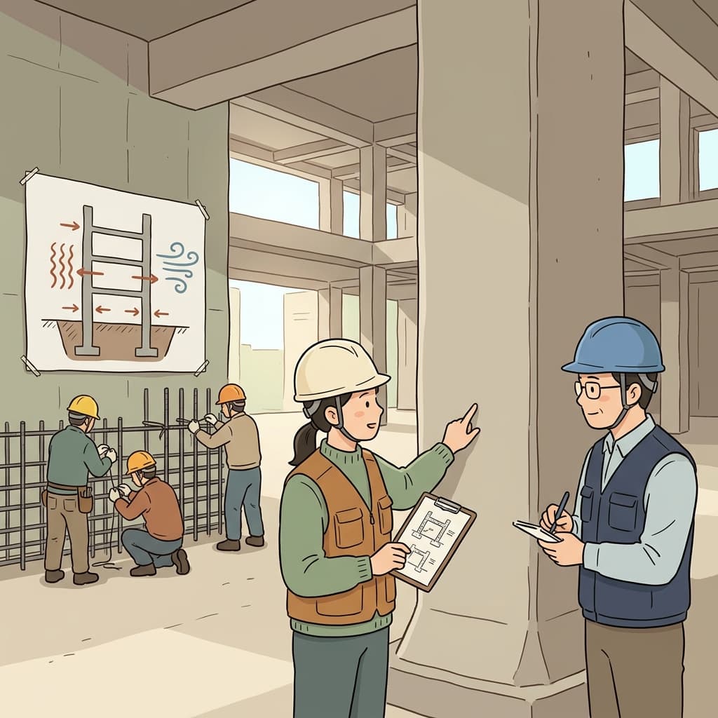 The strong cement foundation helped prevent collapse and created a permanent structure.