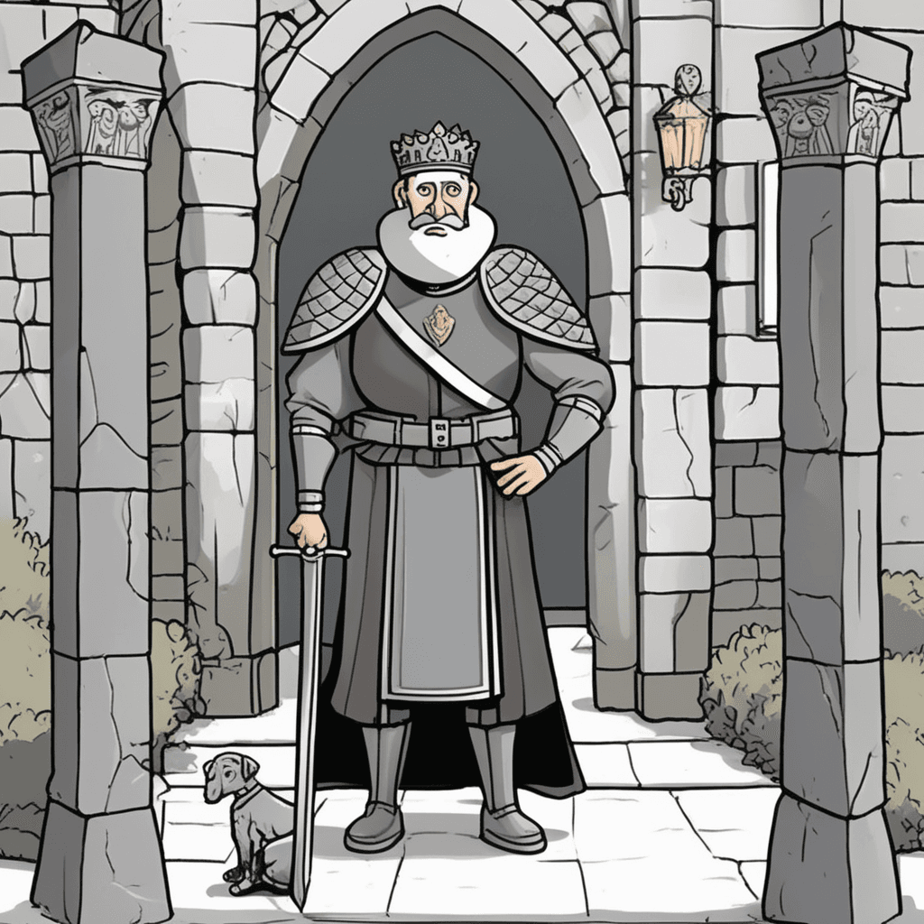 Through the century, the sentry watched the gentry