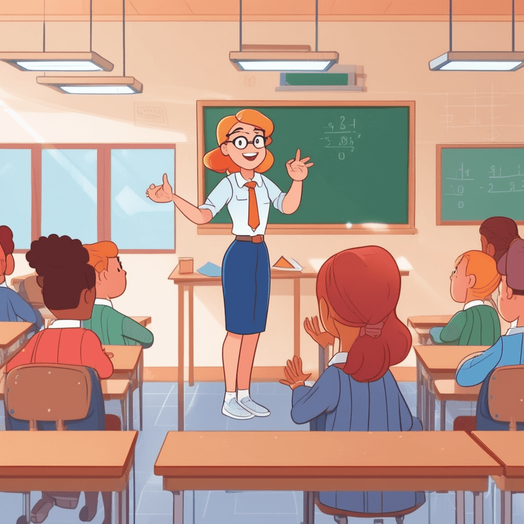 The student is certain she knows the answer to the difficult question