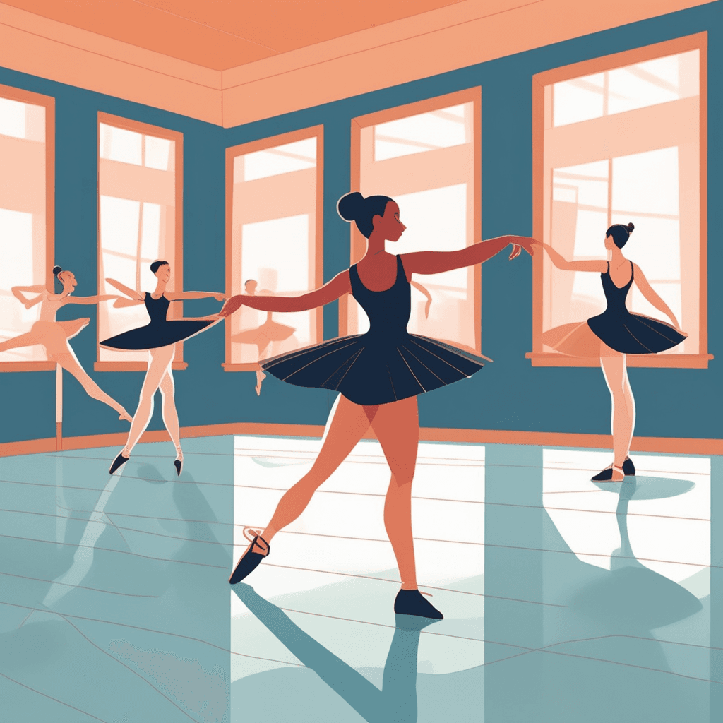 The choreographer dances while the photographer snaps and the biographer writes!
