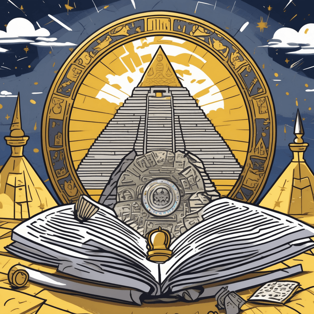 Chron-nickel records history chronologically in his golden chronicle book!