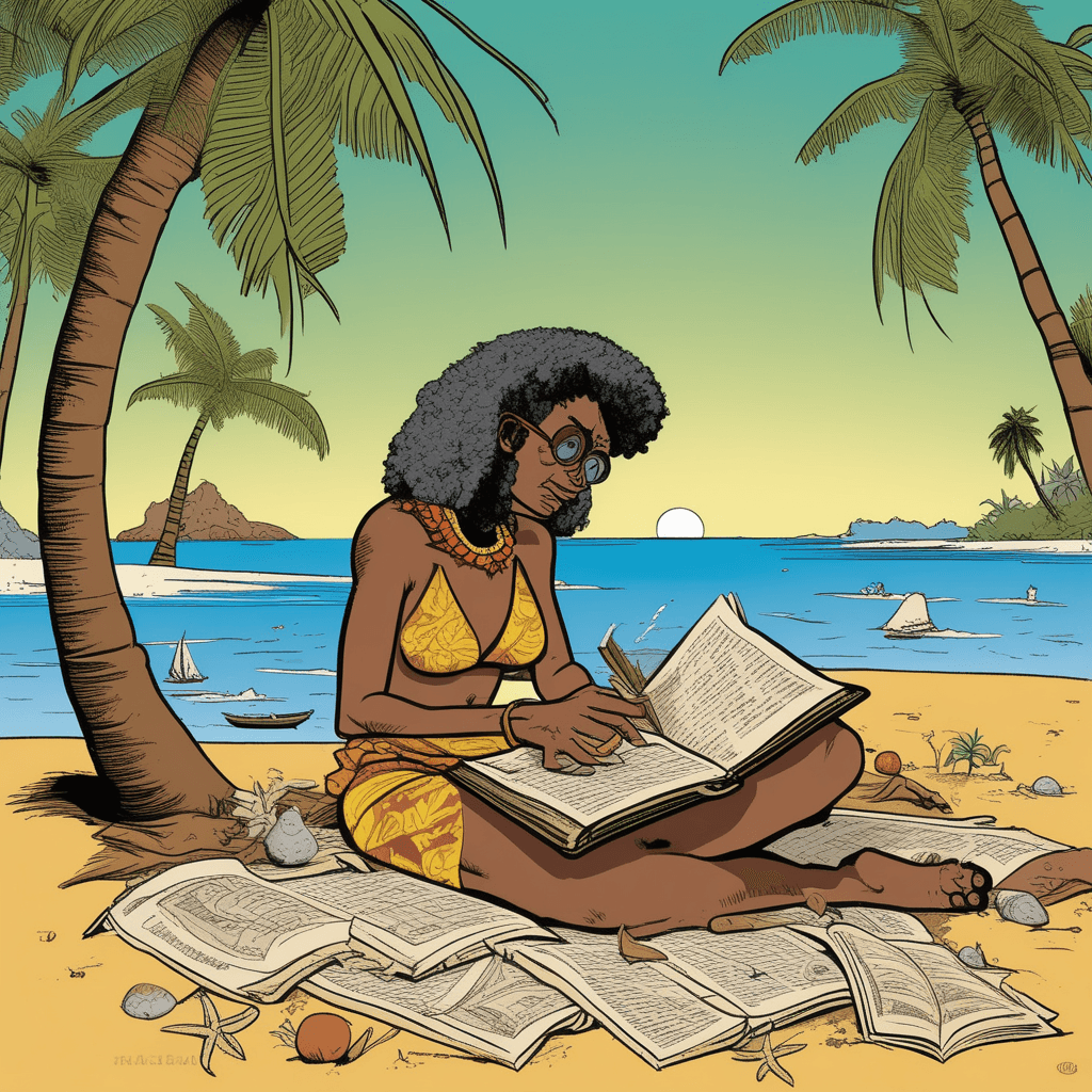Writing a logical chronicle in a tropical paradise!