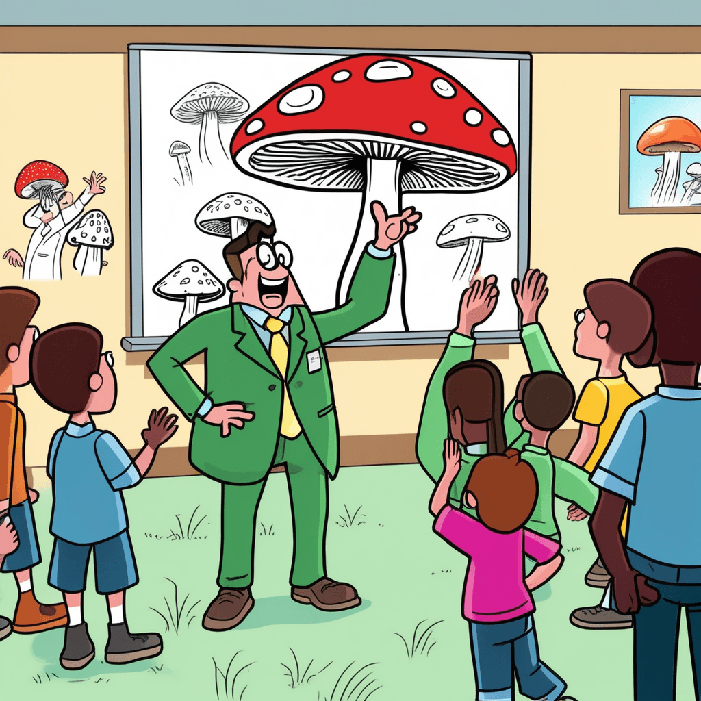 From classroom mushroom lessons to a quick bathroom dash!