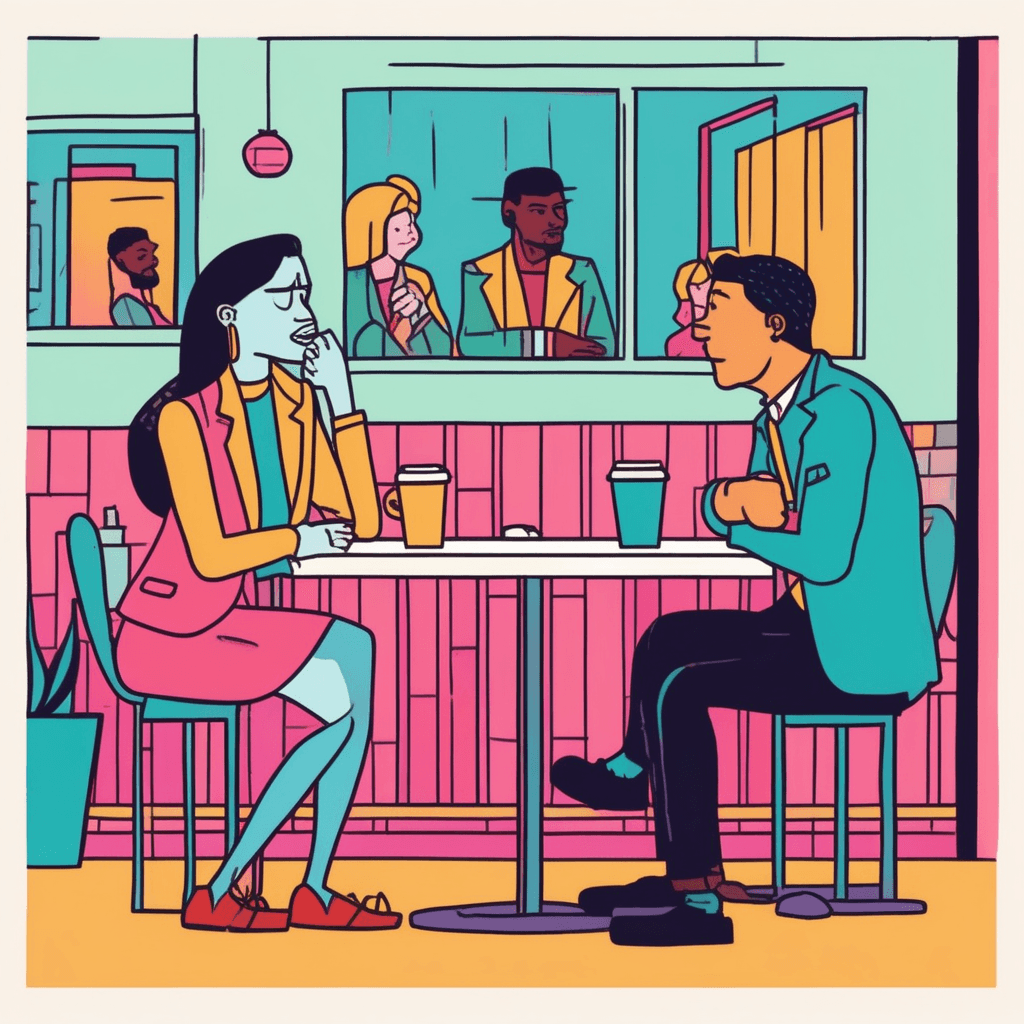 Another cliché at the café, even her résumé sounds passé!