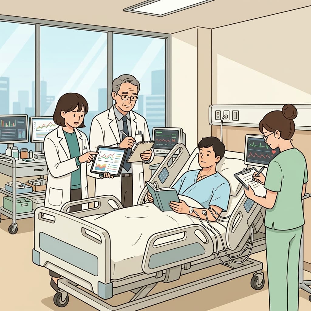 The hospital began clinical testing of the new treatment last month.
