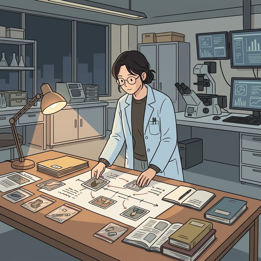 Her clinical and analytical mindset made every investigation highly methodical.