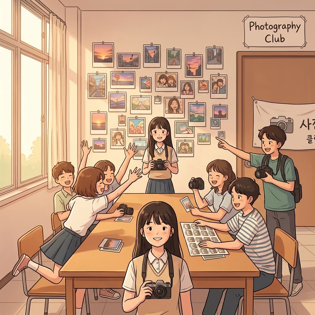 She joined the school photography club and finally found her people.