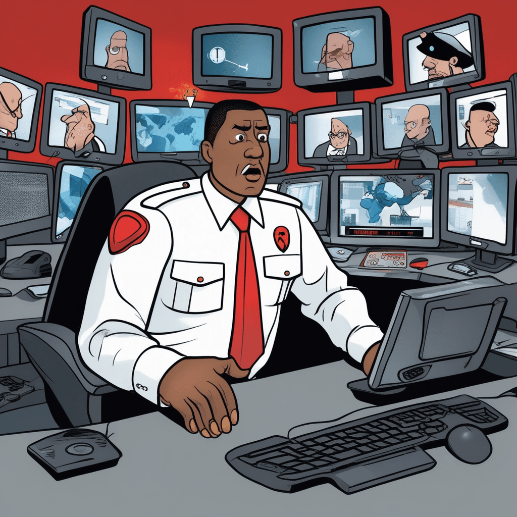 Stay collected when threats are detected, until all are protected.